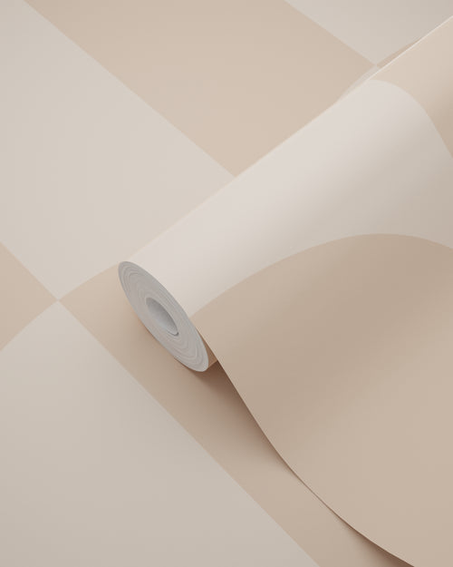 ESTAhome behang art deco bogen poederroze - 50 x 900 cm - 139994 - vtwonen shop