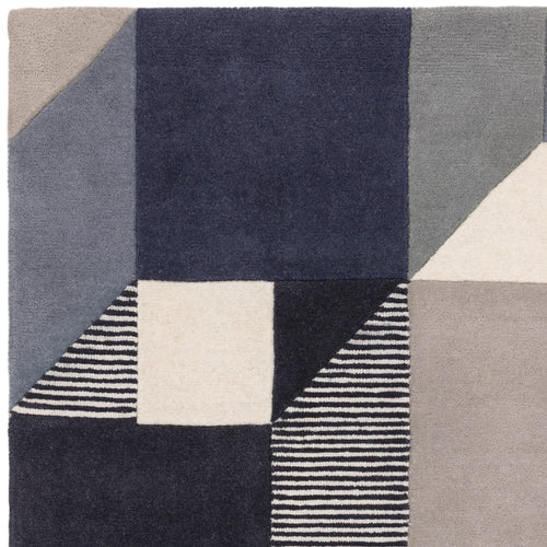 Vloerkleed MOMO Rugs Matrix 101 Memphis Blue 200x300 cm - vtwonen shop