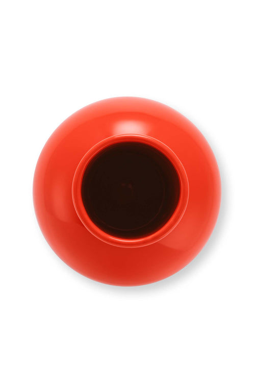 vtwonen - Vaas - Bloemenvaas - Keramiek - Rood - 21cm