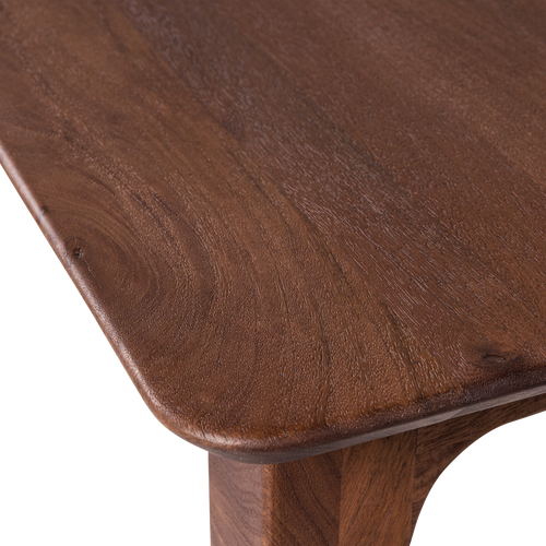 WOOOD bureau Rubo - Mangohout - Bruin - 76x140x60
