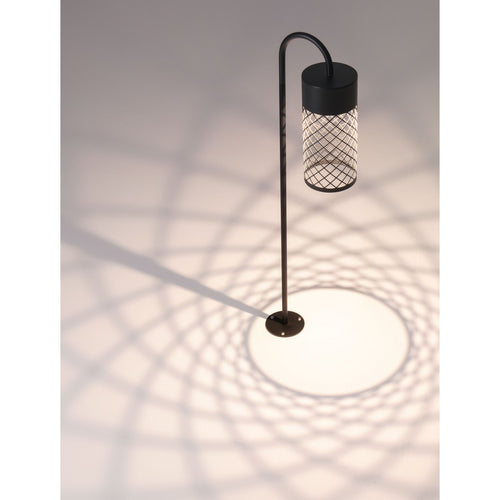 Nova Luce MOTLEY 70 cm buitenpaal Sandy Black LED 9W 395lm 3000K IP65