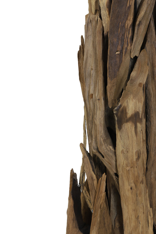 Light & Living vloerlamp MARGRET - Ø45x165cm - bruin