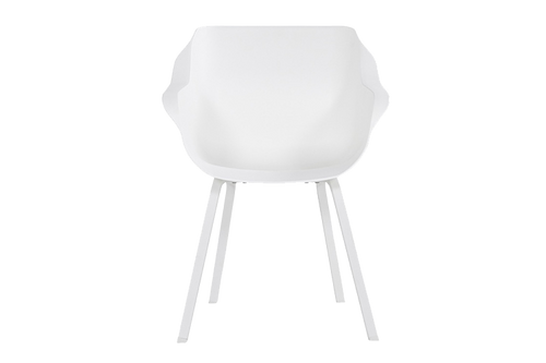 Hartman Tuinstoel Sophie - Wit Kunststof - Set Van 2 - vtwonen shop