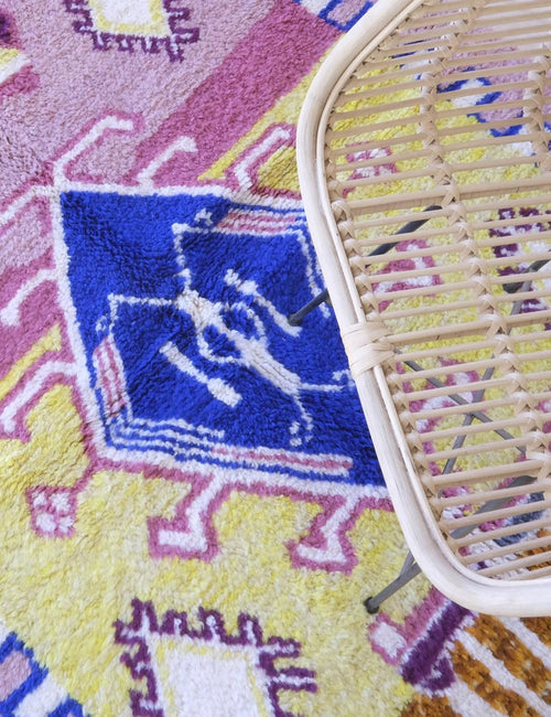 AFK Living vloerkleed Berber - handgemaakt - Wol - 150 x 216 cm - vtwonen shop