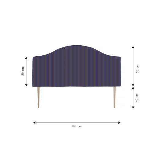 Hoofdbord voor bed 150 cm