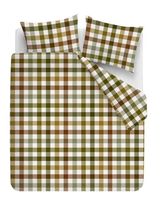 Beddinghouse Dekbedovertrek Adam - 260 x 200/220 cm - Groen