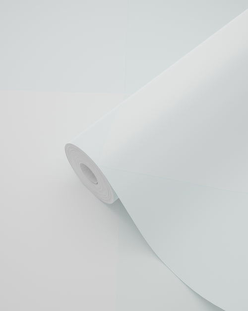 Origin Wallcoverings behang grote grafische driehoek mat wit en mintgroen - 53 cm x 10.05 m - 347497 - vtwonen shop