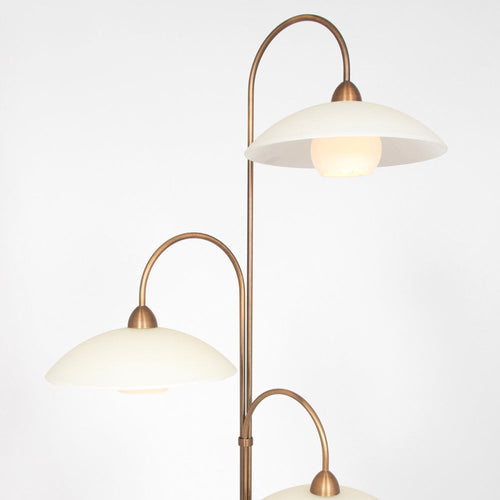 Steinhauer vloerlamp sovereign - 3 lichts - 46x 168 cm - brons