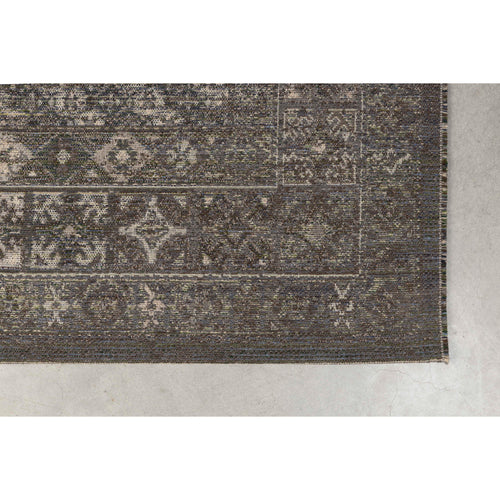 Dutchbone Devon Vloerkleed Charcoal Groen 170x240 - vtwonen shop