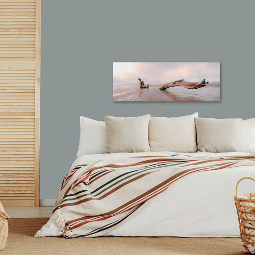 Art for the Home Canvas - Drijfhout - 40x100cm
