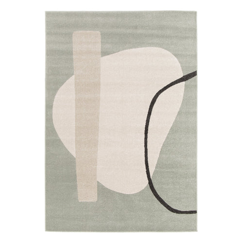 AFK Living vloerkleed Bilbao - zeer zacht - groen - 160 x 230 cm