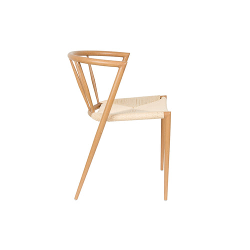 Housecraft Living Che Eetkamerstoelen Naturel - Set van 2 - vtwonen shop