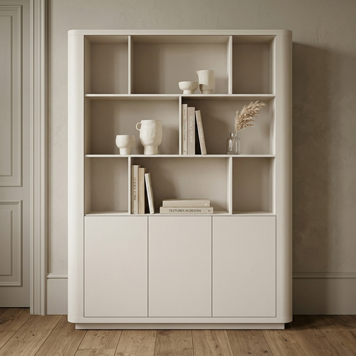 DÉJA Wandkast Monza Beige 14 Vakken