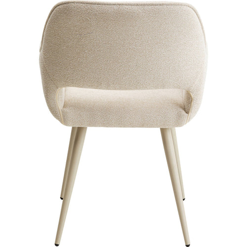 Kare Design Stoel met armleuningen San Francisco creme