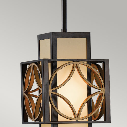 Elstead Remy - 1-lichts plafondlamp goud, brons, E27