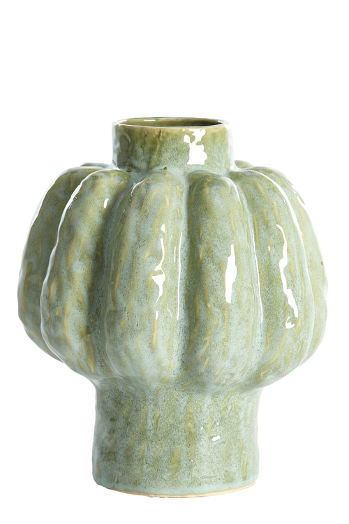 Light & Living vaas ALIVERI - Ø25x29cm - groen - vtwonen shop