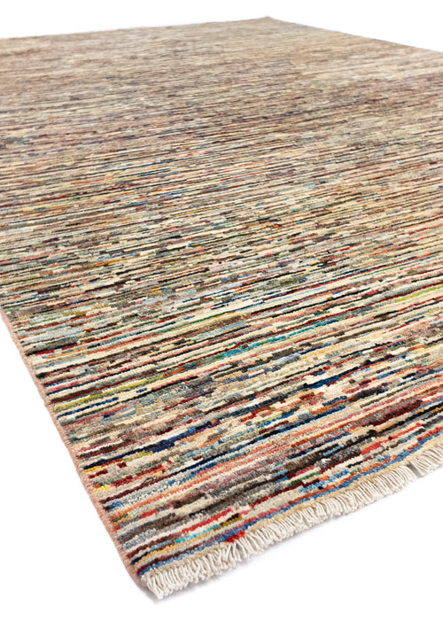 Unique Ziegler Stripe Vloerkleed 15278 | Handgeknoopt uit Afghanistan 300x400 cm