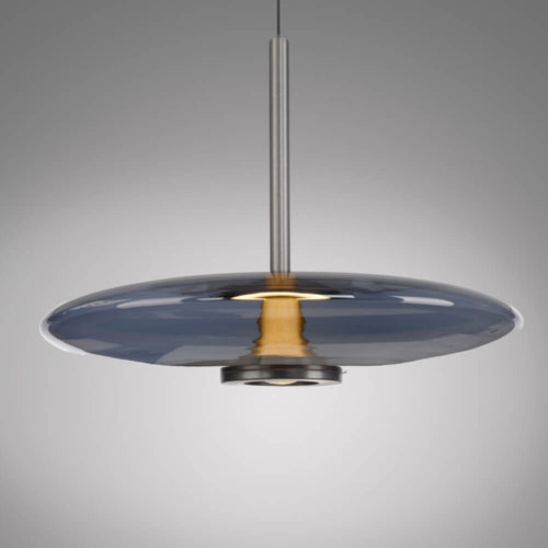Neuhaus PURE hanglamp E-Vitrum - 1 lichts - 45  x 240   cm - antraciet
