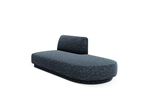 Micadoni Module Miley 2-zits, chenille koningsblauw - 90x158x70cm