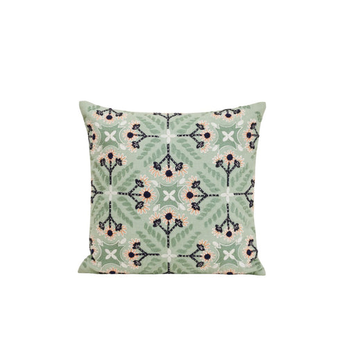 Madura Kussenovertrek Najoua aqua in meerdere kleuren 40x40 cm