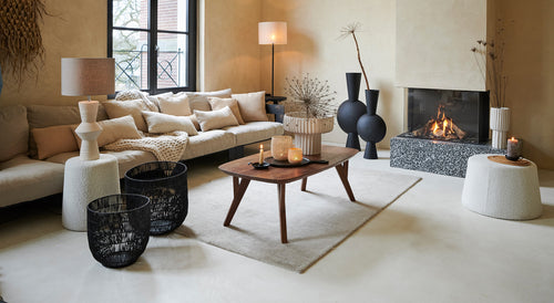 Light & Living salontafel QUENZA - 120x65x40cm - bruin