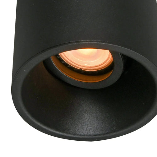 Artdelight spot Moreno - 1 lichts - 9.6  x 12.6   cm - zwart