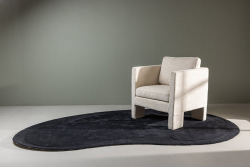 Rebellenclub Vloerkleed Koa - Zwart - vtwonen shop