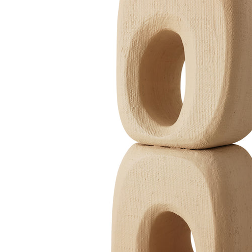 HKLIVING sculptuur Raw Art – palmvezel - vtwonen shop