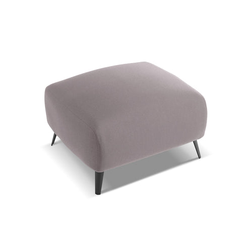 LaMiaSofa Poef Genova - velours - lavendel - 65x65x44