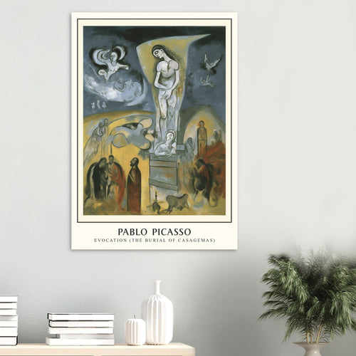 Artfulprints  Pablo Picasso - Evocation   poster 50x70 cm - vtwonen shop