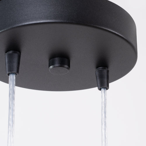 Sollux Lighting Hanglamp LAGOS 2P zwart - 15x15x118cm