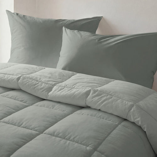 Byrklund - Dekbed zonder overtrek Wash & Rest - 200x200 cm - Groen