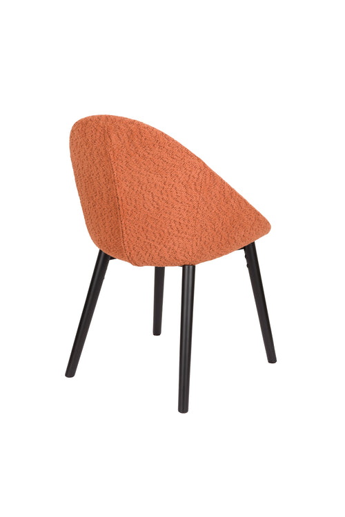 Dutchbone Fenna Eetkamerstoelen Terra - Set van 2 - vtwonen shop