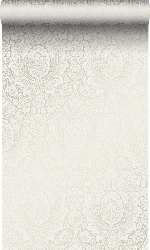 Origin Wallcoverings behang ornamenten glanzend beige - 53 cm x 10,05 m - 347328 - vtwonen shop