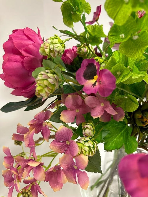 My Flowers.shop Roze zijden bloemen boeket Marvellous Magenta | Per boeket - vtwonen shop