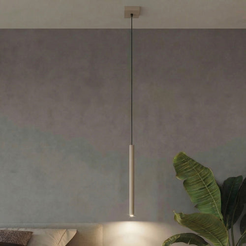 Sollux Lighting Hanglamp PASTELO 1 taupe - 8x8x120cm