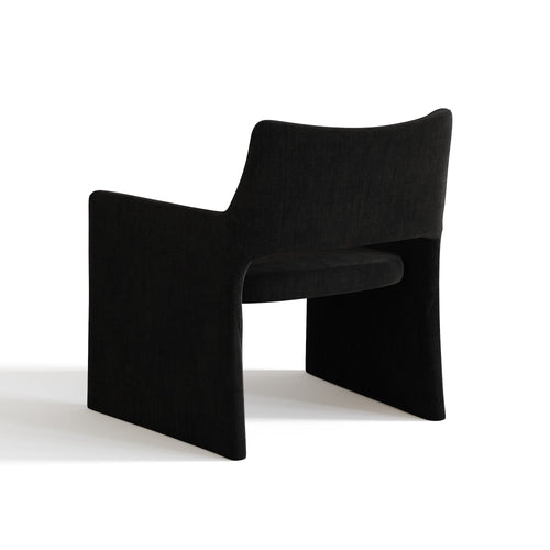 Sia Home - Eetkamerstoel ZOE - Fluweel - Zwart - 73cm - vtwonen shop