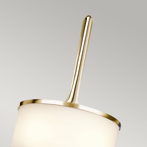 Elstead Mona - 2 Lichts Badkamer Wandlamp Gepolijst Messing IP44, G9
