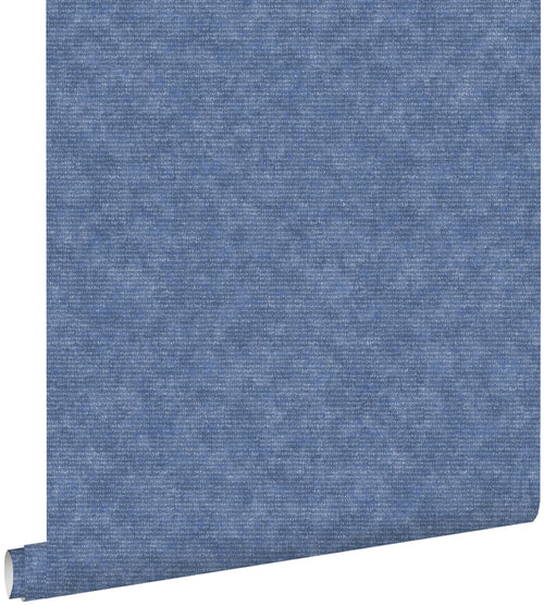 ESTAhome behang effen blauw - 53 cm x 10,05 m - 148309 - vtwonen shop