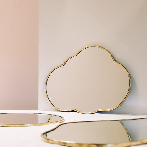 Household Hardware - Spiegel - Messing - Wolk - vtwonen shop