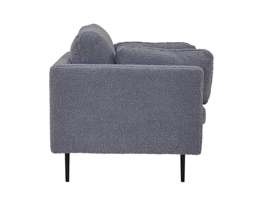 BRAM Fauteuil Renzo - Grijs Teddy