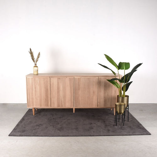 LABEL51 Dressoir Jule - Naturel Eikenhout - 200x48x87cm - vtwonen shop