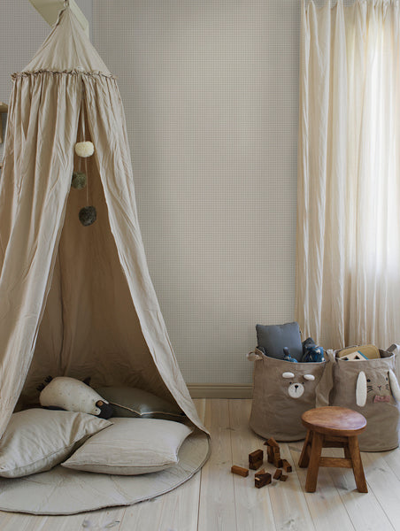 Borastapeter behang ruiten grijs - 53 cm x 10.05 m - 660486 - vtwonen shop