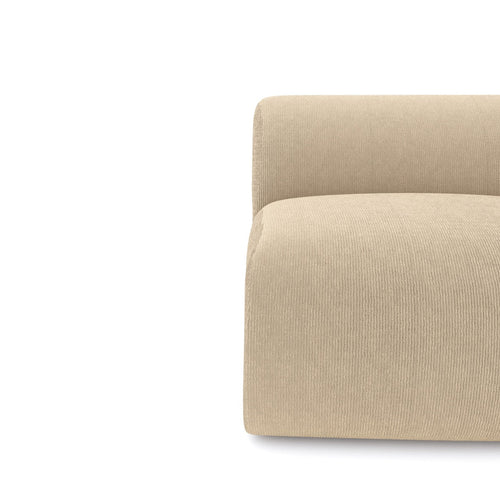 Sia Home - Fauteuils MYRA - Corduroy - Beige - 75cm - vtwonen shop