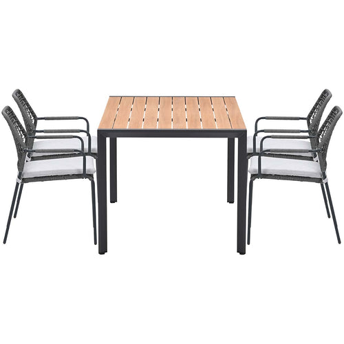 Garden Impressions Swifty tuinstoelen 4 stuks + Felini tafel 160 cm