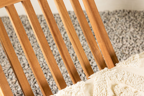 Rebellenclub Loungestoel Eden - Naturel Hout - vtwonen shop