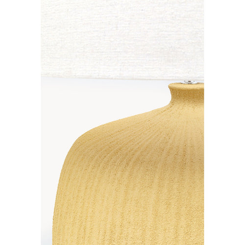 Kare Design Tafellamp Luma geel 70cm