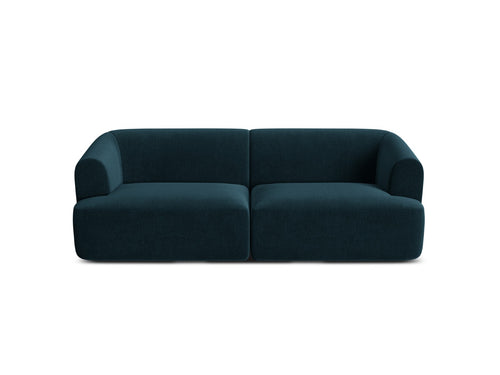 Cosmopolitan Design Modulaire bank Campi 3-zits, flueel diepe olie - 90x220x70cm