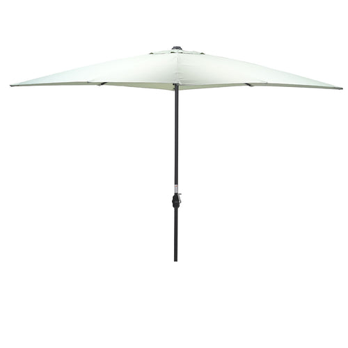 Garden Impressions stokparasol Lotus olijf 250x250 cm met 40kg Cosmo voet en hoes