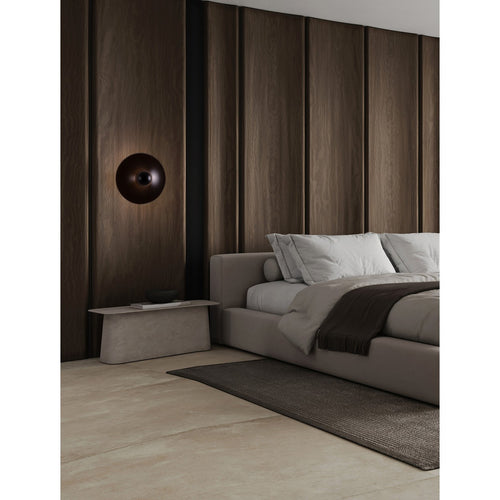 Nova Luce EDEM Wandlamp Sandy Black LED 9W 315lm 3000K